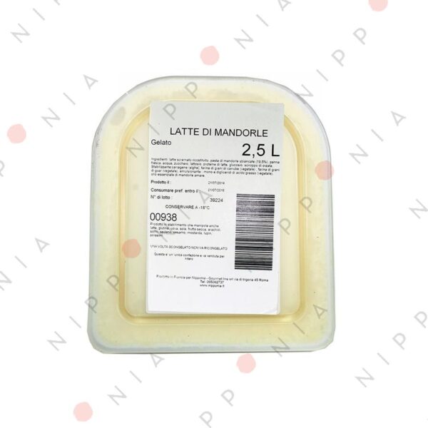 Înghețată cu lapte de migdale 2.5L Înghețată cu lapte de migdale 2.5L
