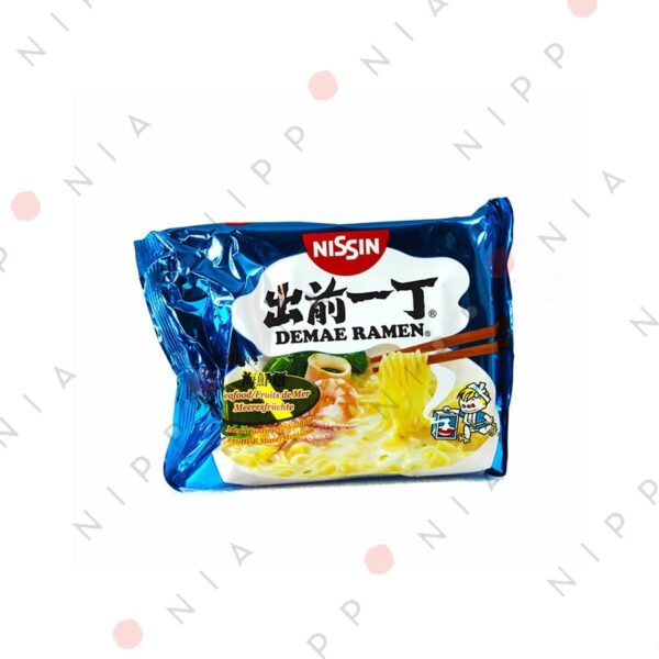 Nissin Demae Ramen Noodles instant cu fructe de mare Nissin Demae Ramen Noodles instant cu fructe de mare