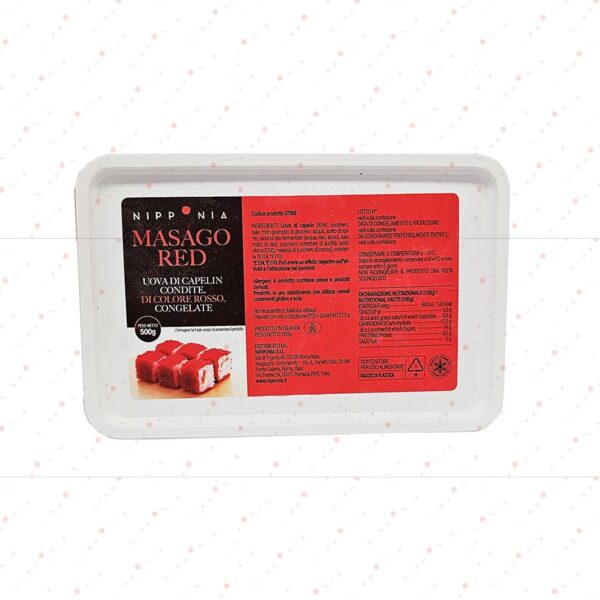 Icre masago red rosii 500gr Icre masago red rosii 500gr