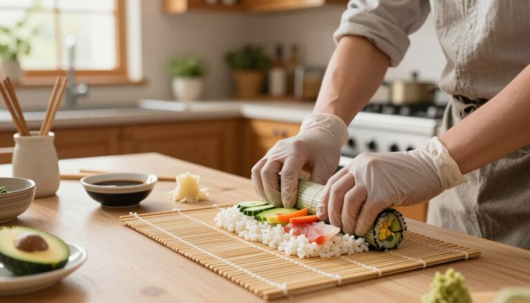 cum fac rulourile de sushi