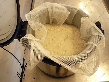 Panza pentru fierbatorul de orez,rice net, sushi rice napkin 100x100cm - imagine 2