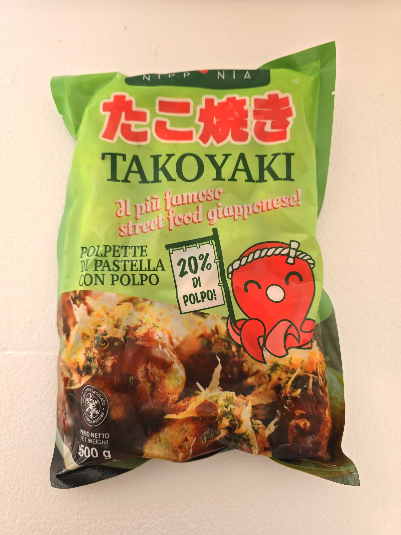Takoyaki chifteluta cu caracatita